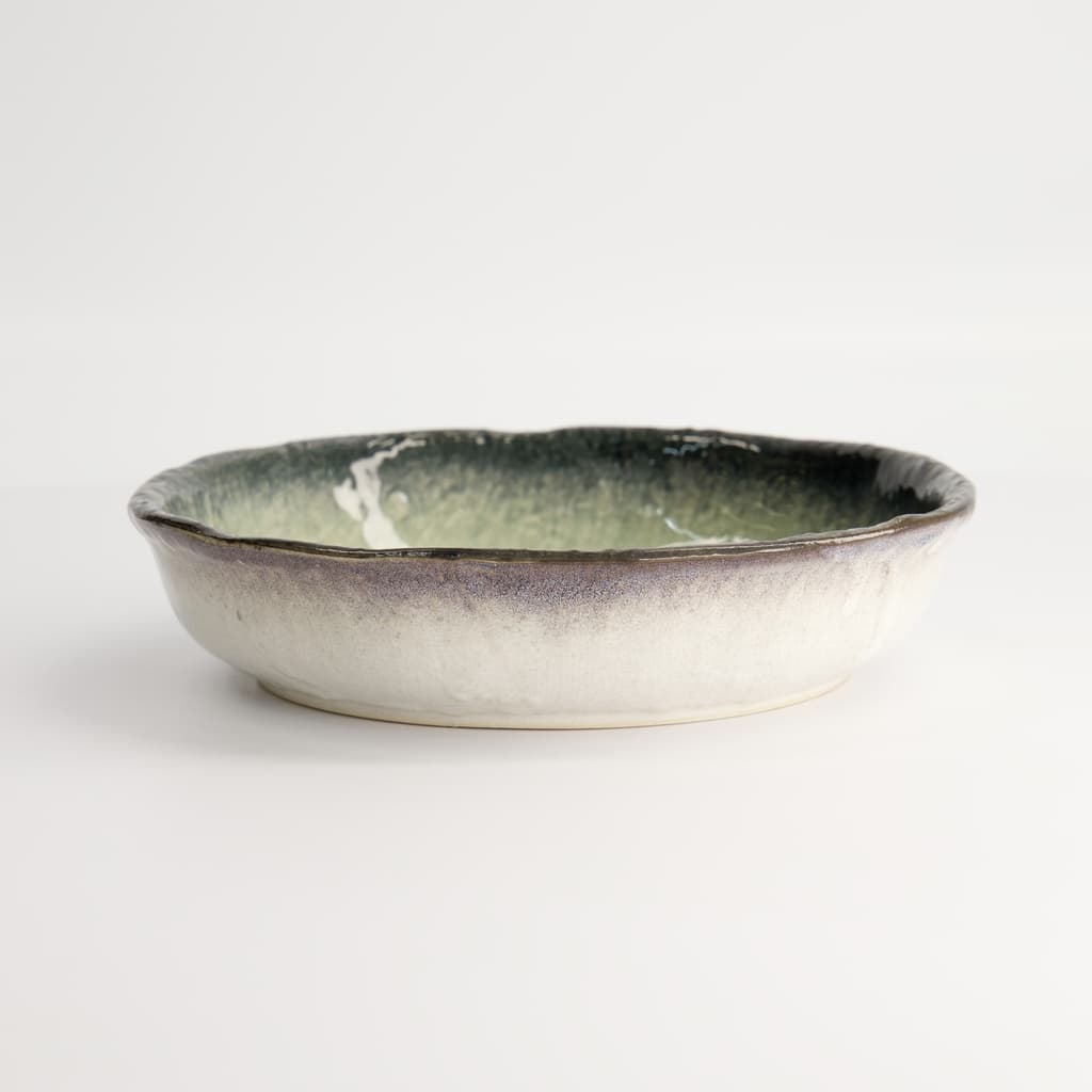 Skål, dyp "Yamasaku Green" 18.8x4.3cm - Tokyo design studio bilde 3