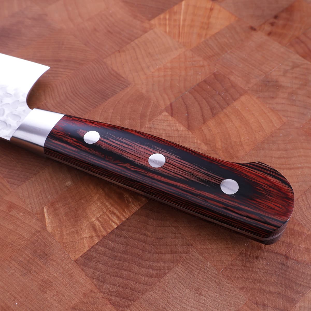 18cm Grønnsakskniv (santoku), Western/Damask, VG10 - Sakai Takayuki bilde 3
