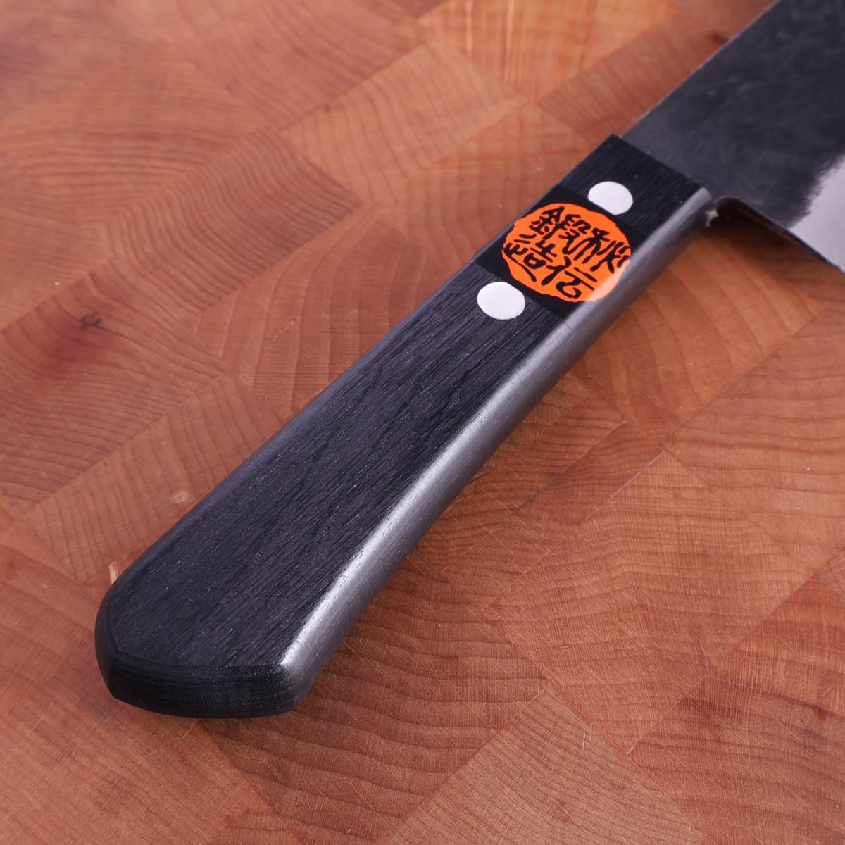 16cm Grønnsakskniv (santoku), Damask, Aogami 2 - Tanaka Shigeki bilde 4
