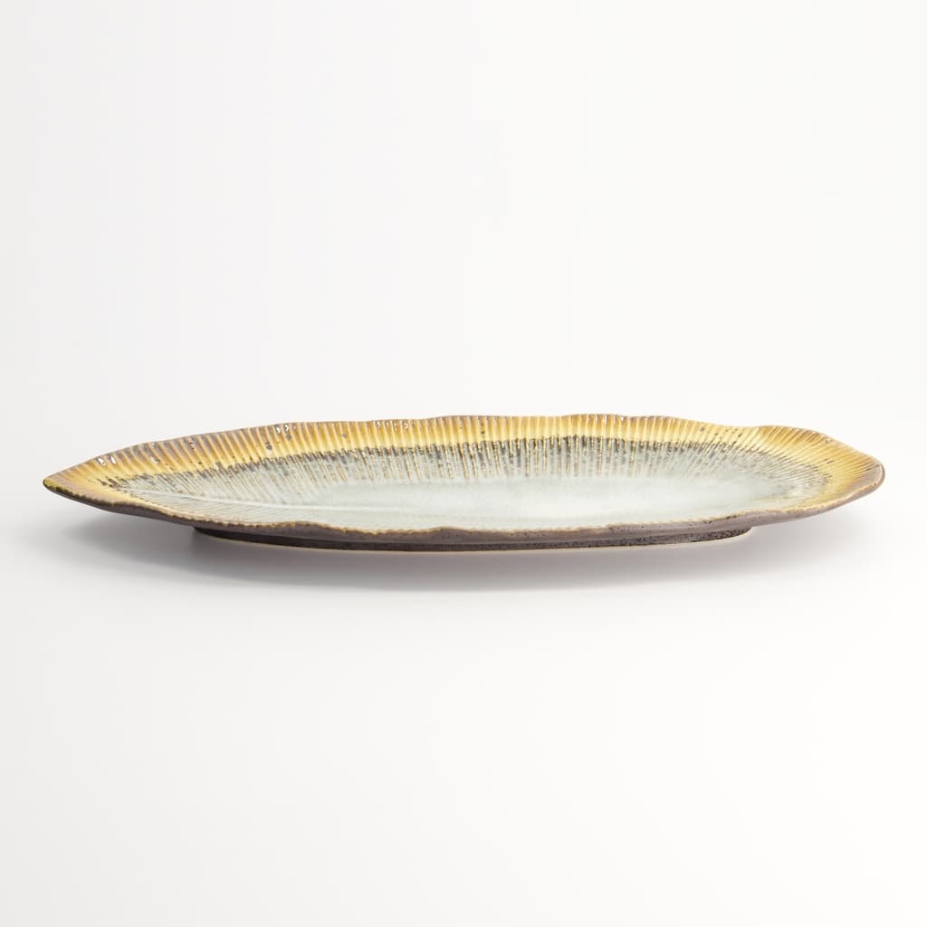 Fat "Yamasaku White" 33x13.5cm - Tokyo design studio bilde 6