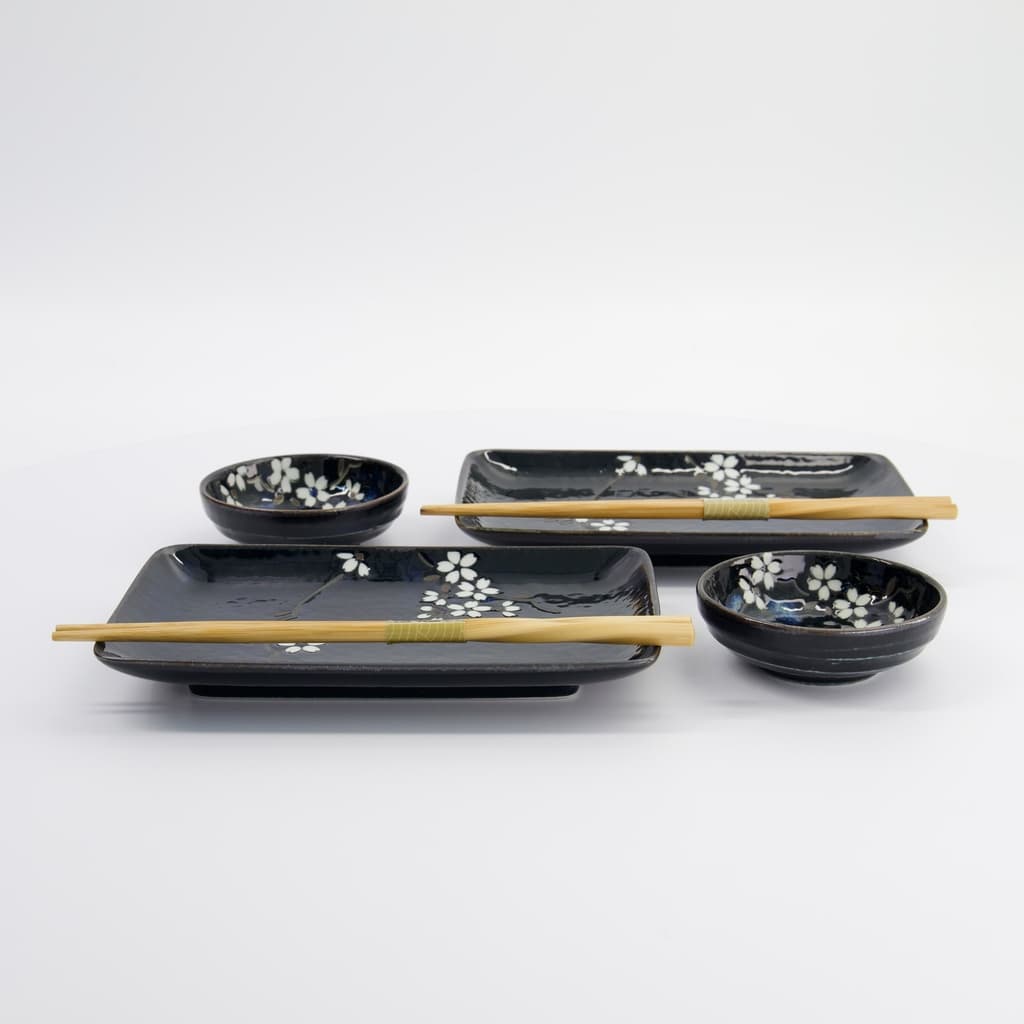 Sushisett 6 deler "Blue Sakura" - Tokyo Design Studio bilde 3