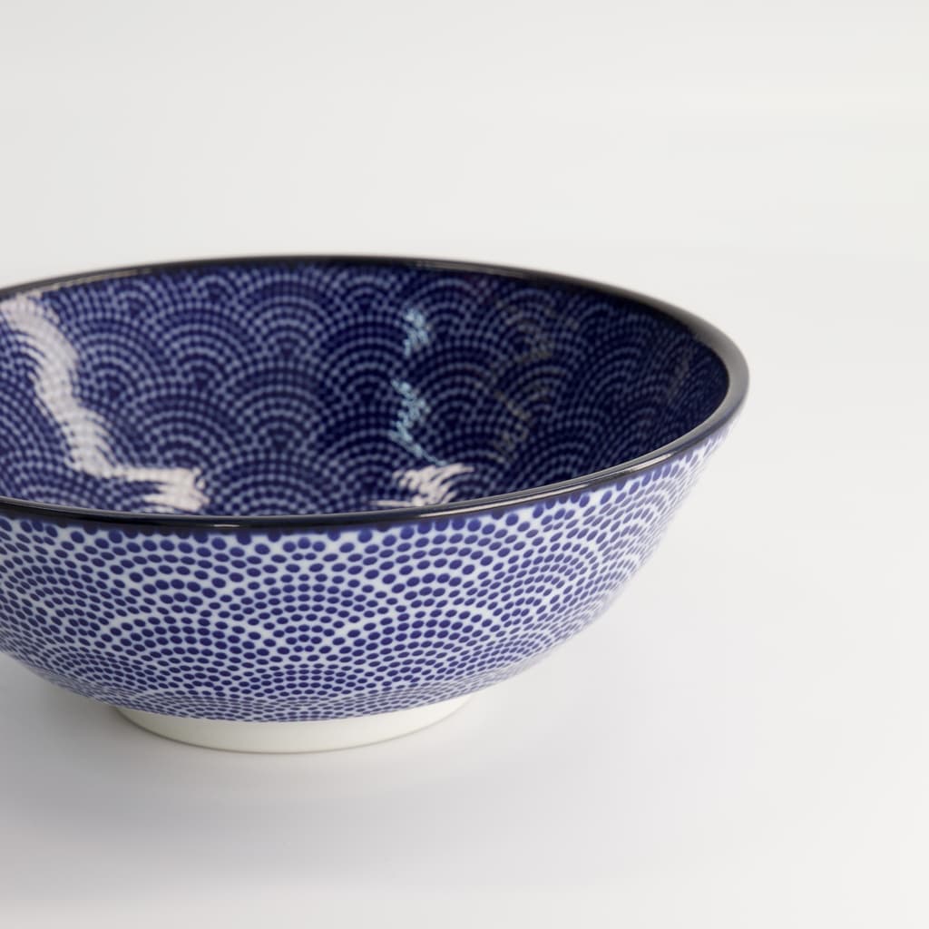 Nippon Blue Ramen Skål "Dots" - Tokyo design studio bilde 4