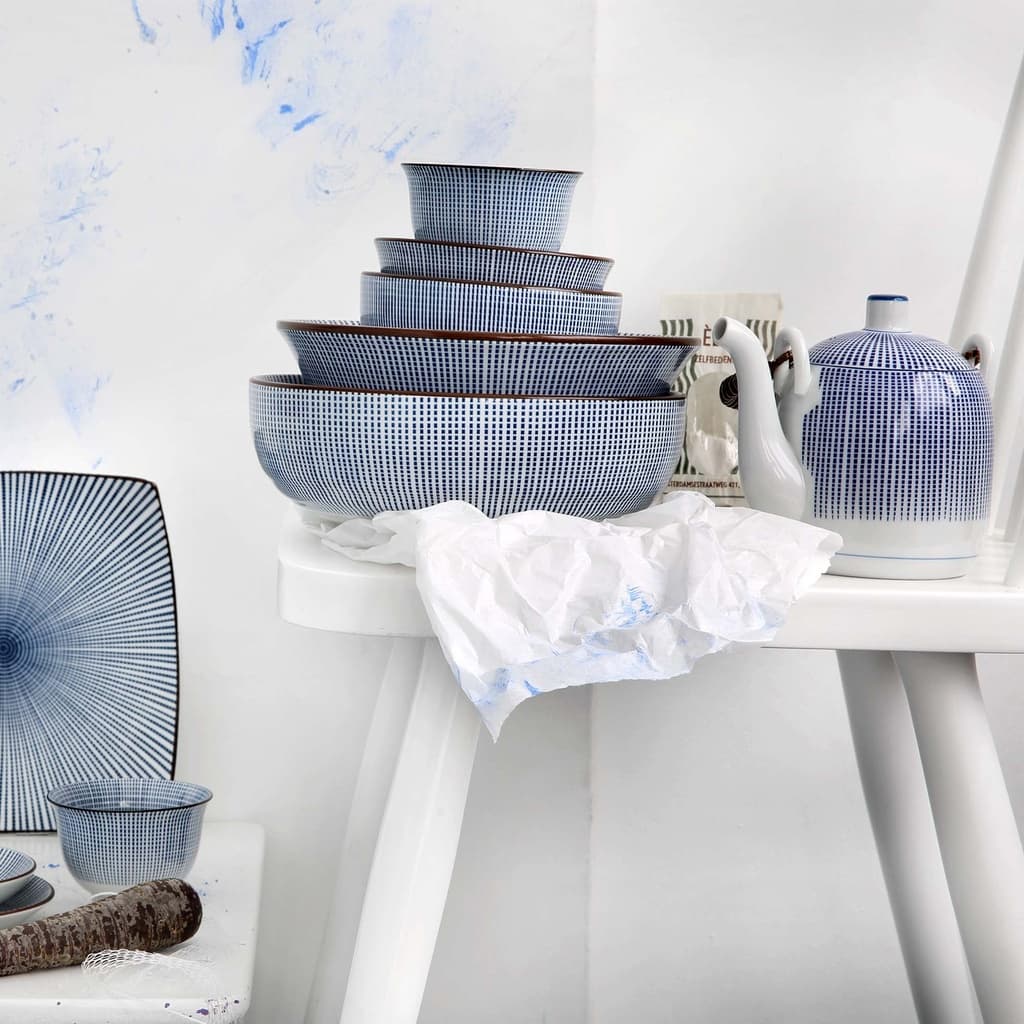 Skål "Sandan Blue" 650ml  - Tokyo Design Studio bilde 4