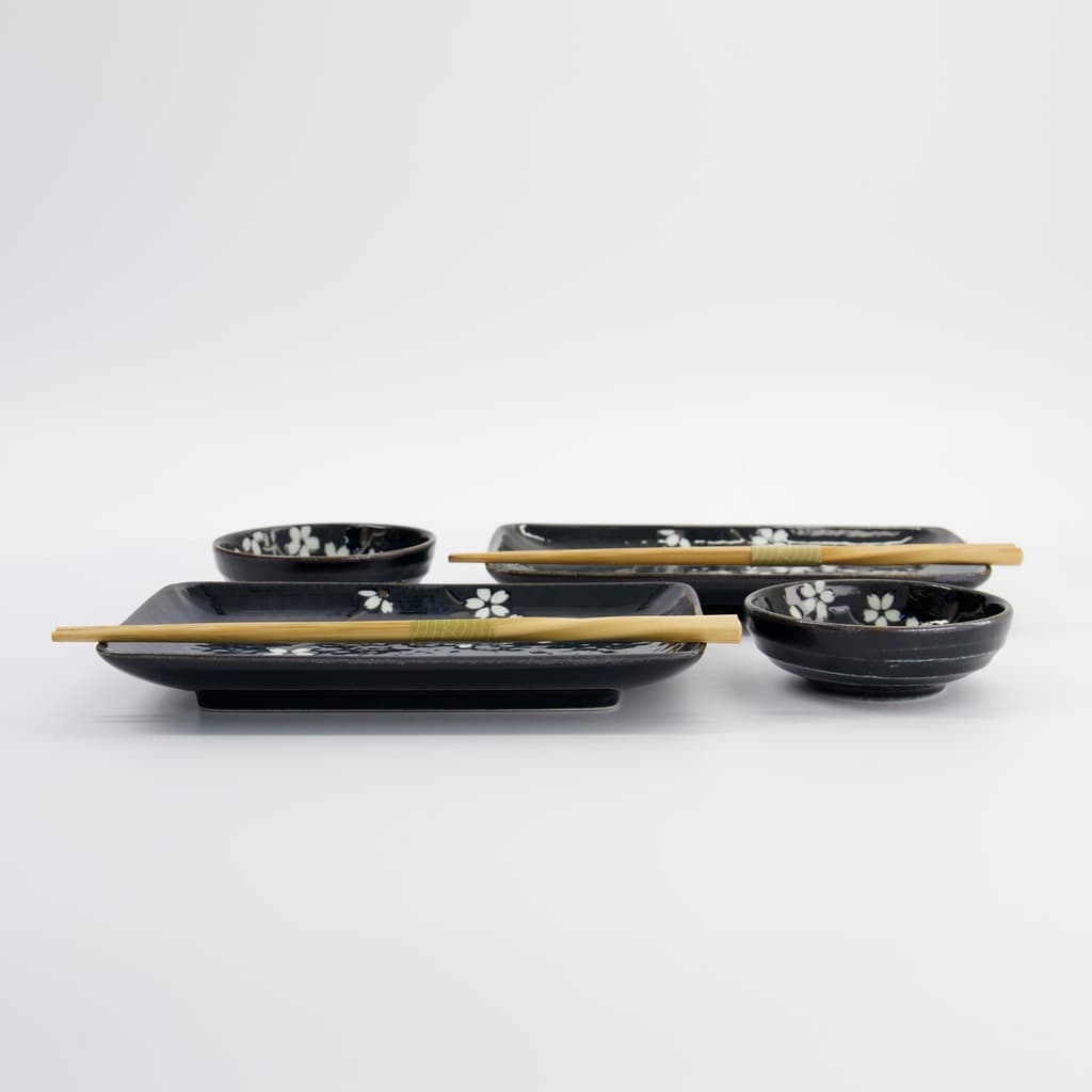 Sushisett 6 deler "Blue Sakura" - Tokyo Design Studio bilde 4