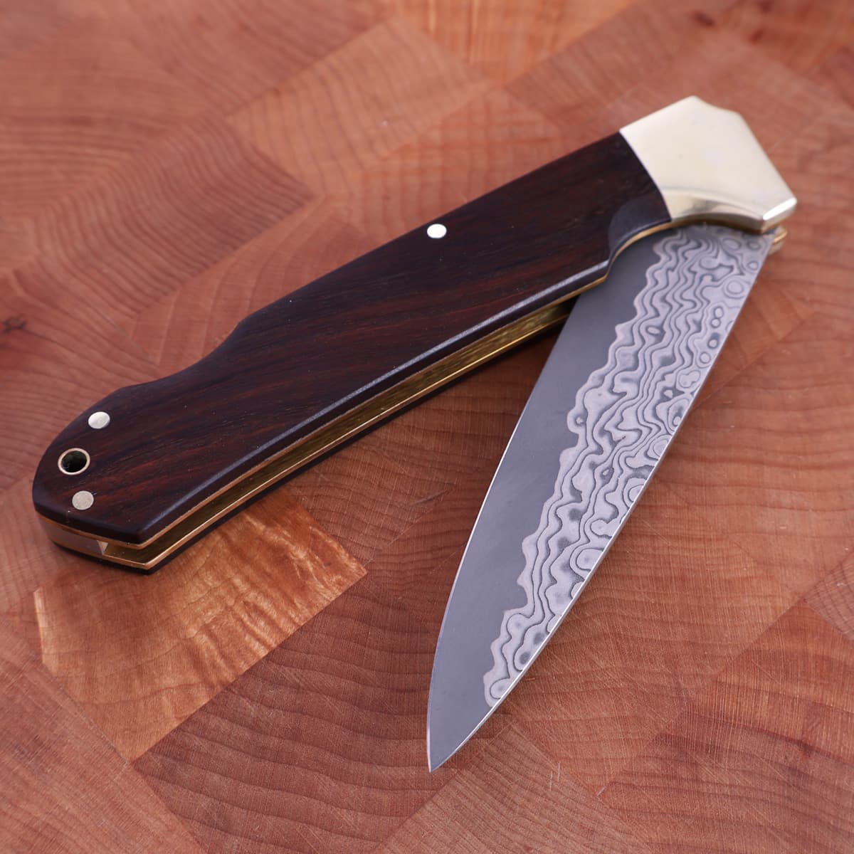 Foldekniv m/ damask, VG10 - SAJI bilde 5