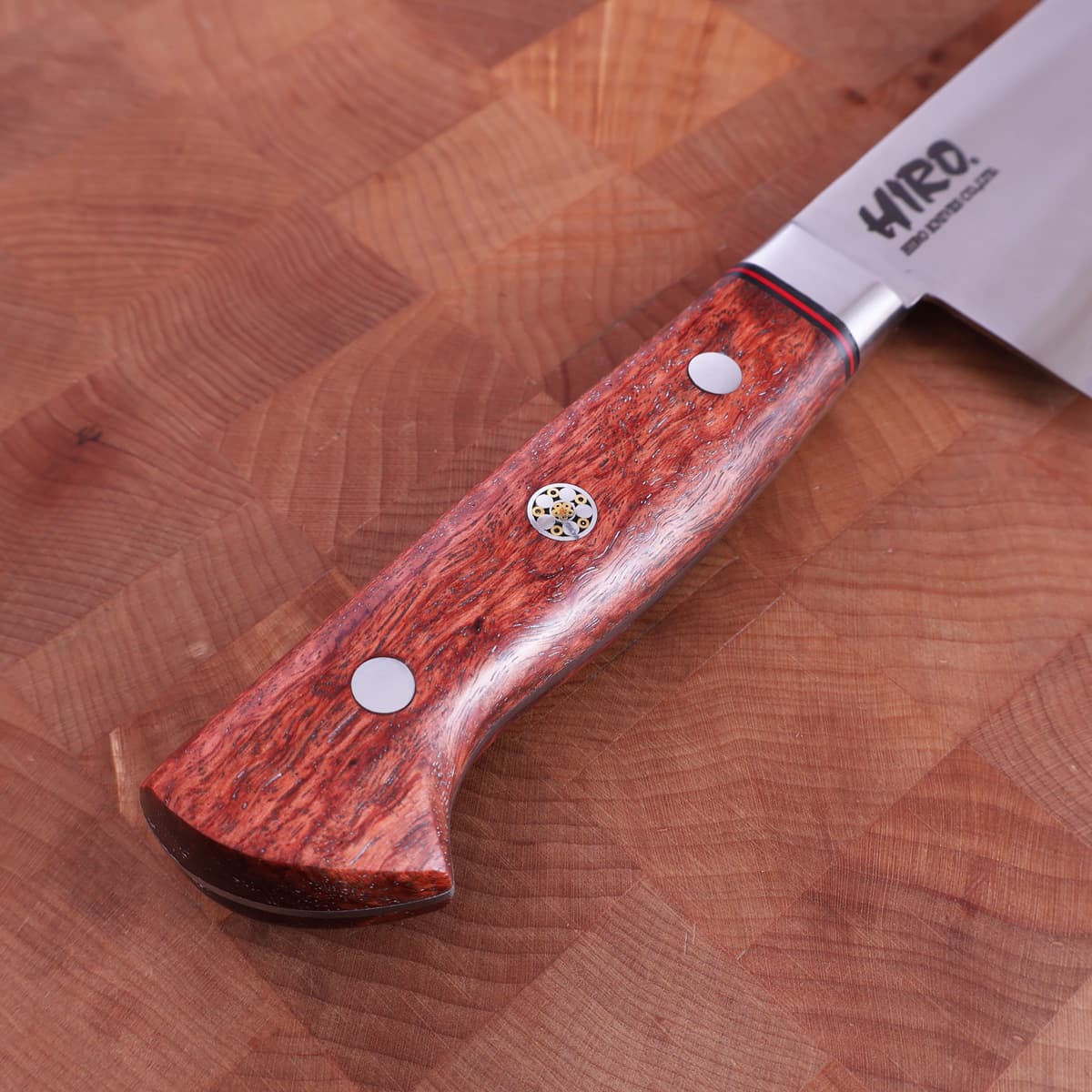 18cm Kokkekniv (Santoku), Aogami  2 - HIRO bilde 4