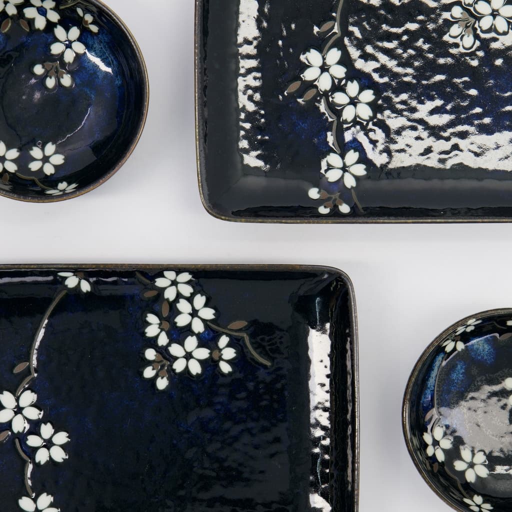 Sushisett 6 deler "Blue Sakura" - Tokyo Design Studio bilde 6