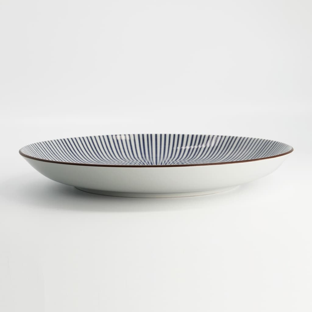 Tallerken "Sandan Blue" 31cm  - Tokyo Design Studio bilde 3