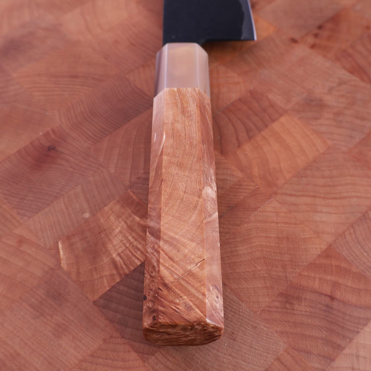 16.5cm Santoku "Kaishin Black", Ginsan III- NAKAMURA bilde 3