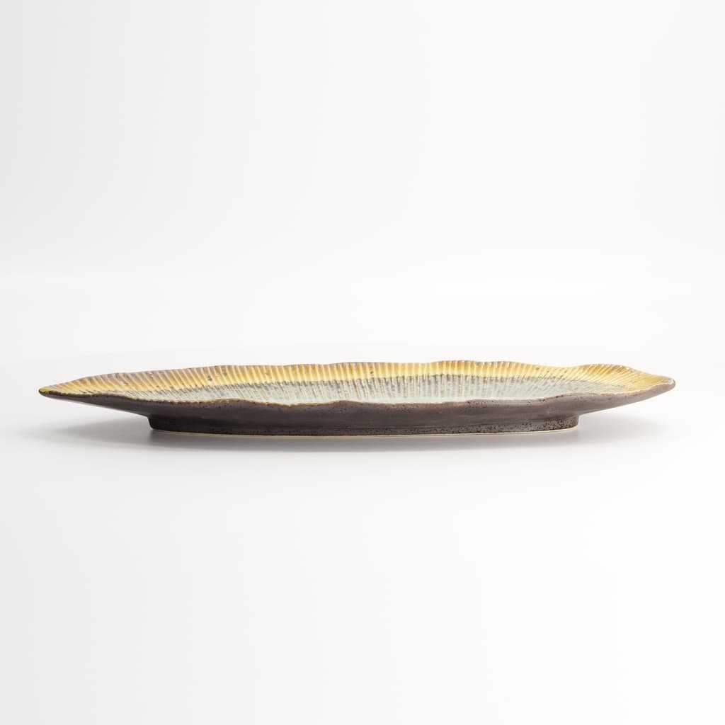 Fat "Yamasaku White" 33x13.5cm - Tokyo design studio bilde 3