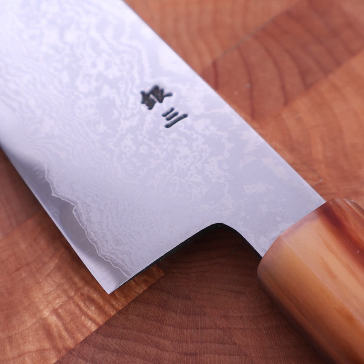 16.5cm Santoku "Kaishin Black", Ginsan III- NAKAMURA bilde 2