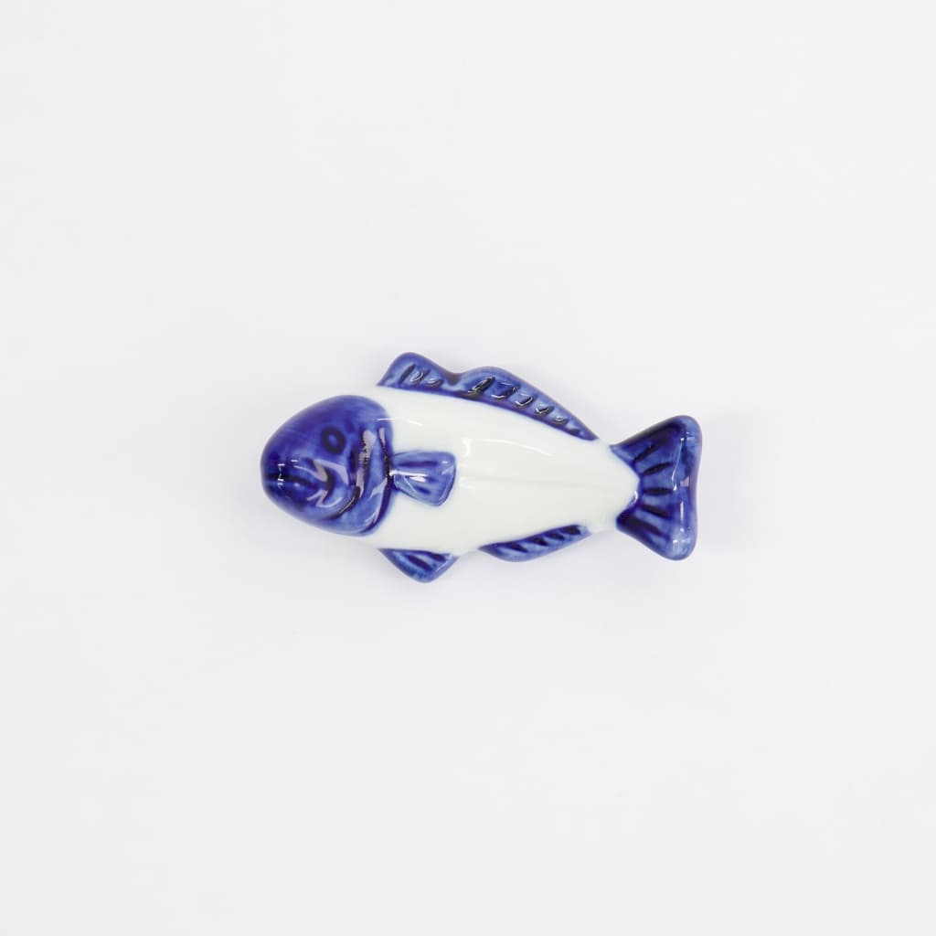 Spisepinneholder "Blue/white Fish" - Tokyo design studio