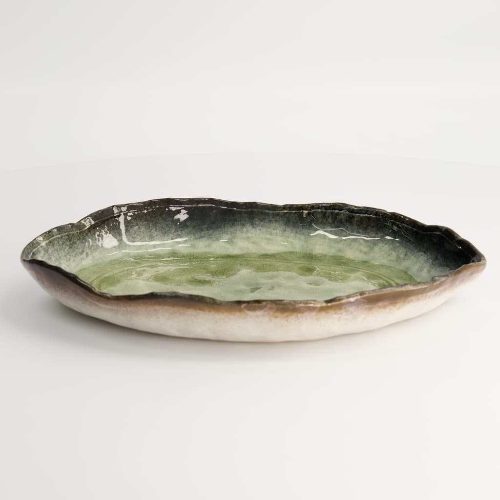 Fat "Yamasaku Green" 25.8x18.4cm  - Tokyo design studio bilde 5