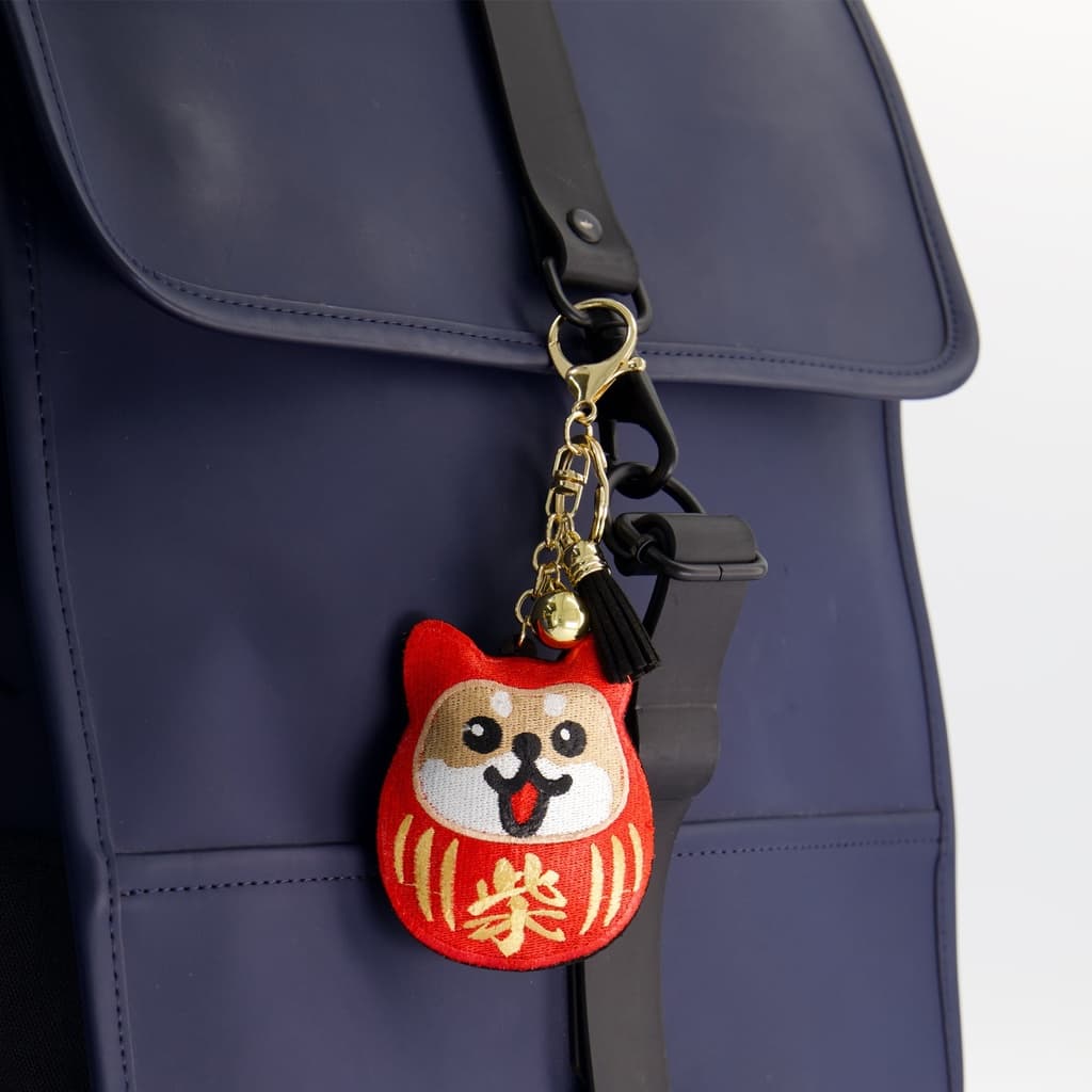 Nøkkelring "Daruma shiba dog" bilde 4