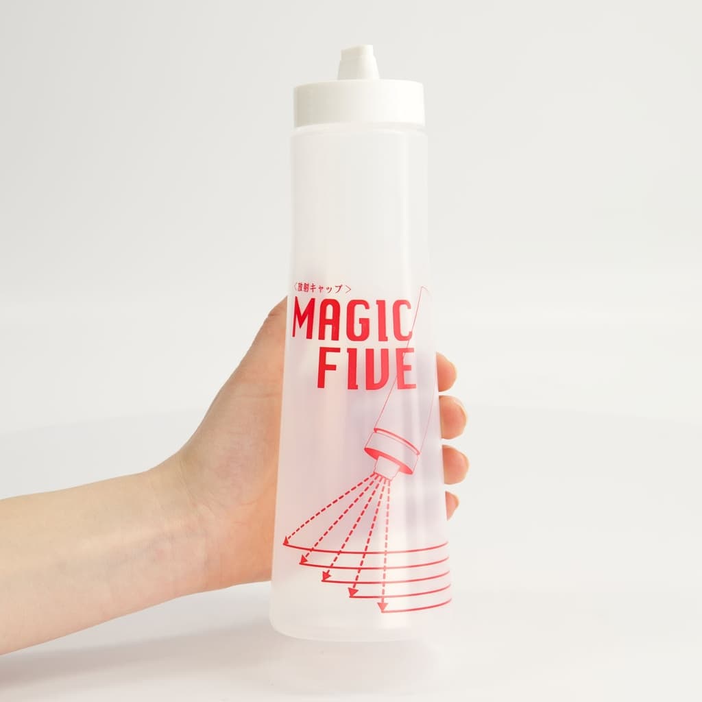 Dressingflaske, 5 hull, 500ml bilde 2