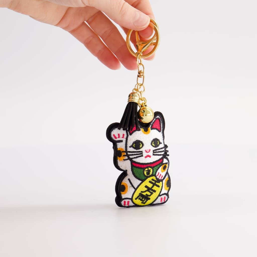 Nøkkelring "Lucky cat" bilde 3