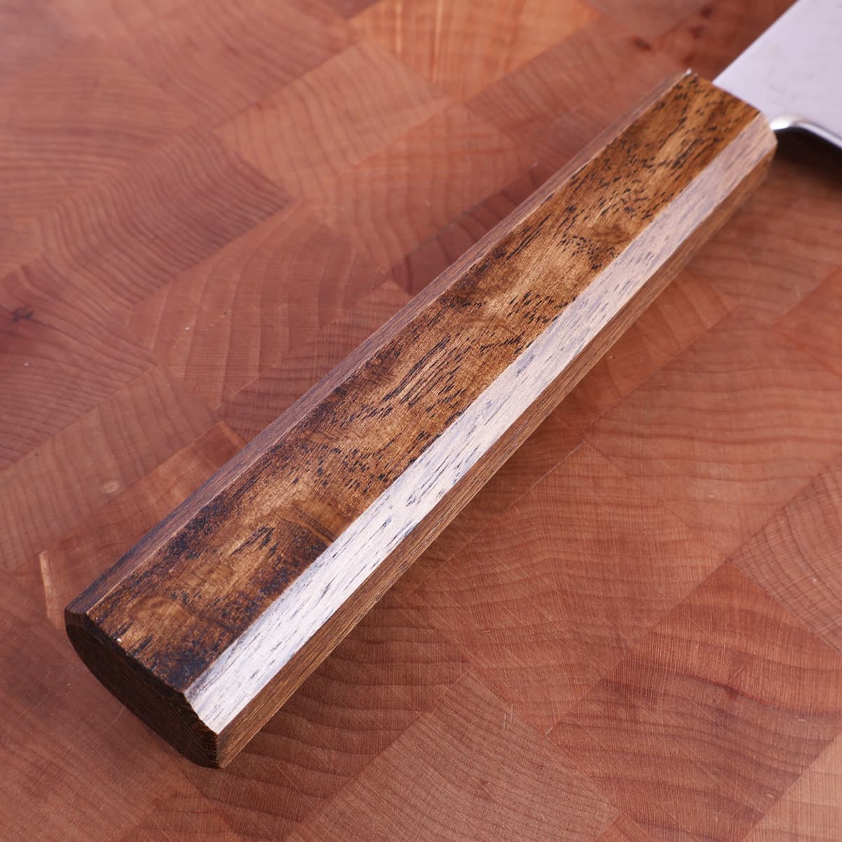24cm Kokkekniv, Mirror Damask, Eik, VG10 - HARUYUKI bilde 3