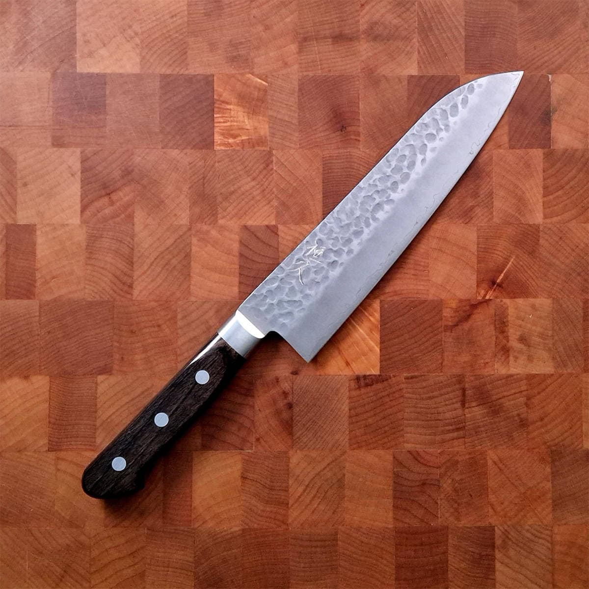 18cm Grønnsakskniv (Santoku) AUS8 - HARUYUKI MUGI