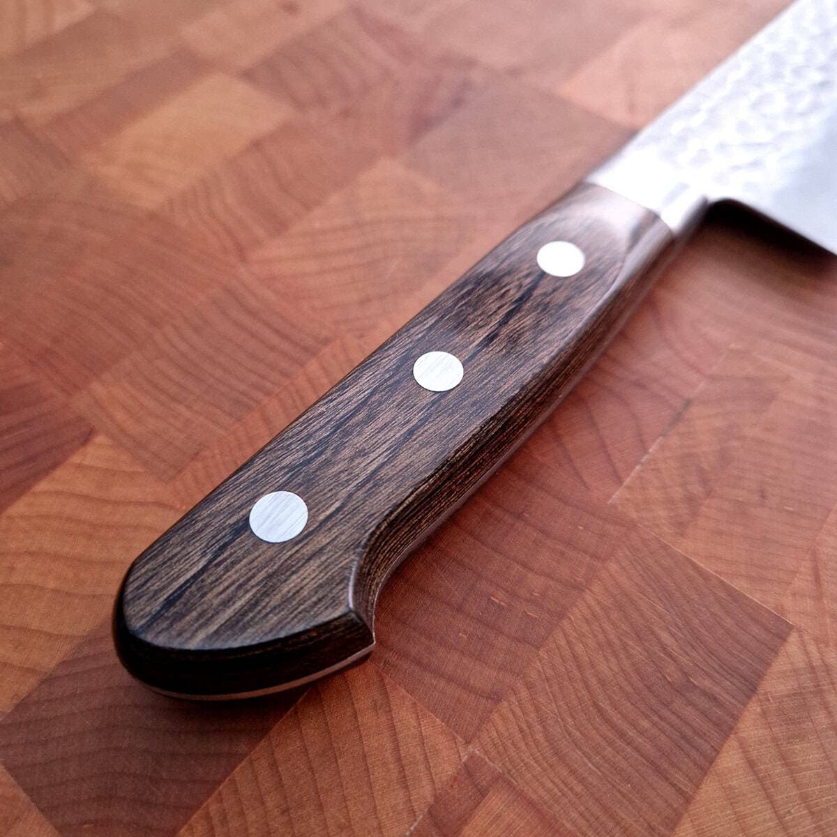 18cm Grønnsakskniv (Santoku) AUS8 - HARUYUKI MUGI bilde 3