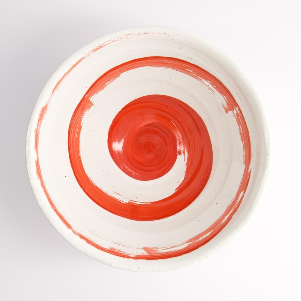 Ramenskål "Maru", Red/white, 650ml - Tokyo design studio bilde 2