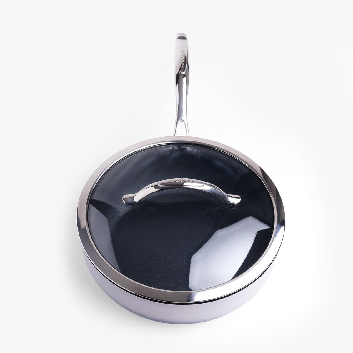 Sauteuse 26cm, 3.7L m/lokk, HaptIQ - SCANPAN bilde 4