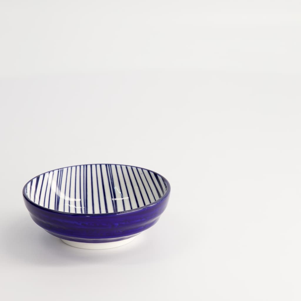 Liten skål, Nippon Blue "line" 9.5x3cm - Tokyo Design Studio bilde 4