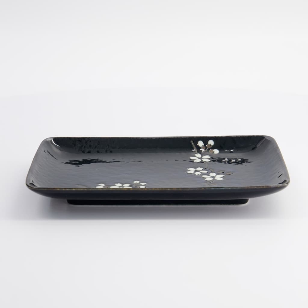 Tallerken "Cobalt Blue", Sakura, 20.5x13.2x2.5cm - Tokyo Design Studio bilde 5