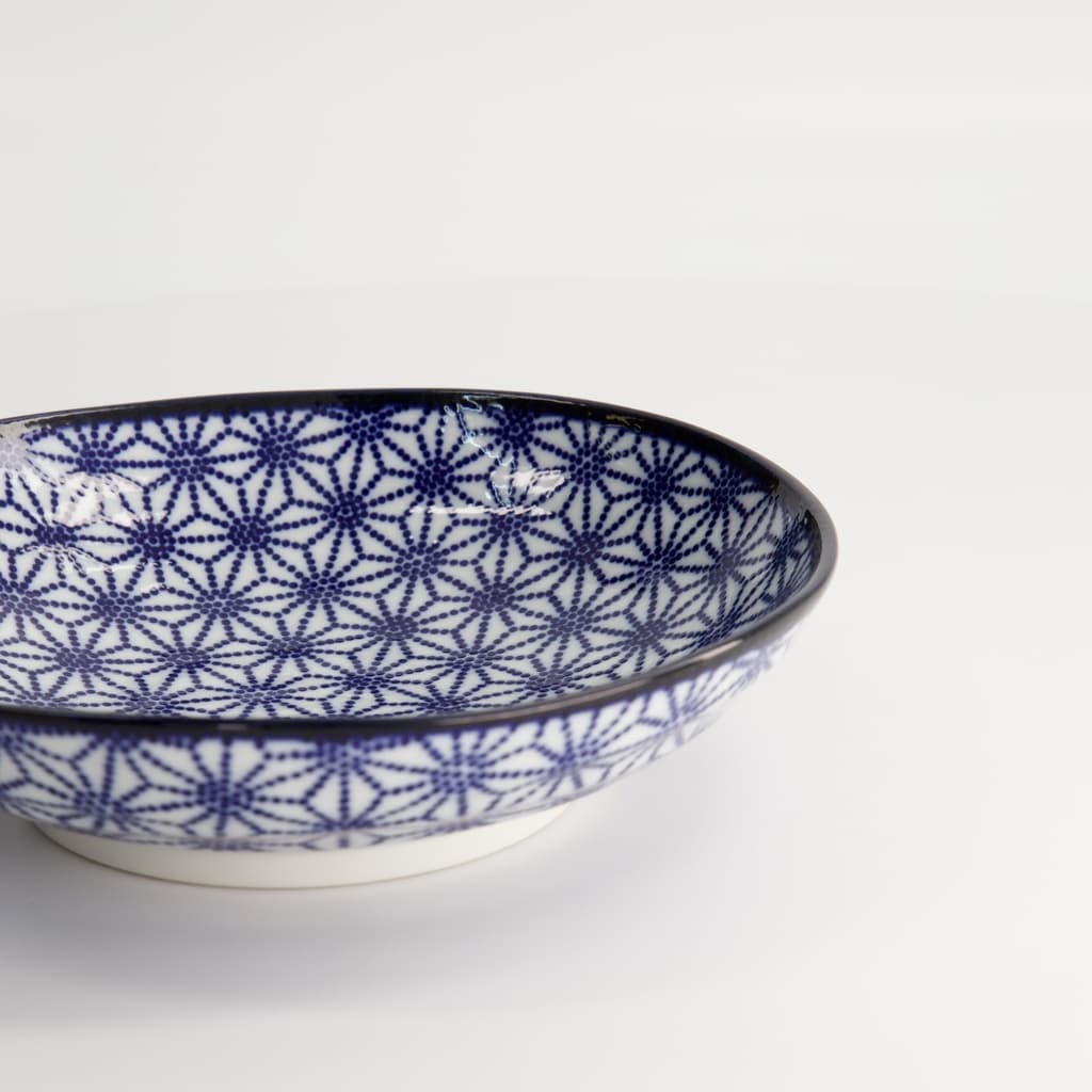 Pastatallerken, Nippon Blue "star", 21x5.2cm - Tokyo Design Studio bilde 4