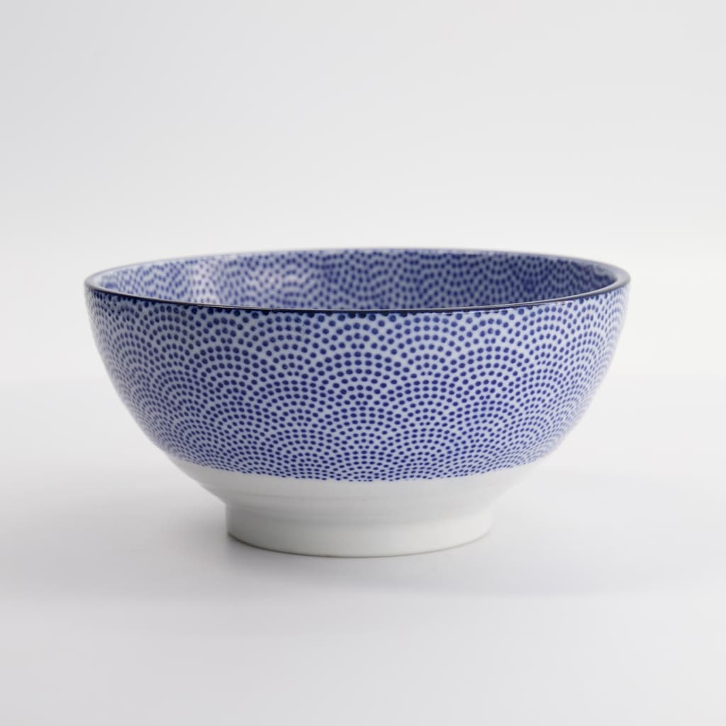 Sanuki Skål, Nippon Blue "dots", 1000ml - Tokyo Design Studio bilde 3