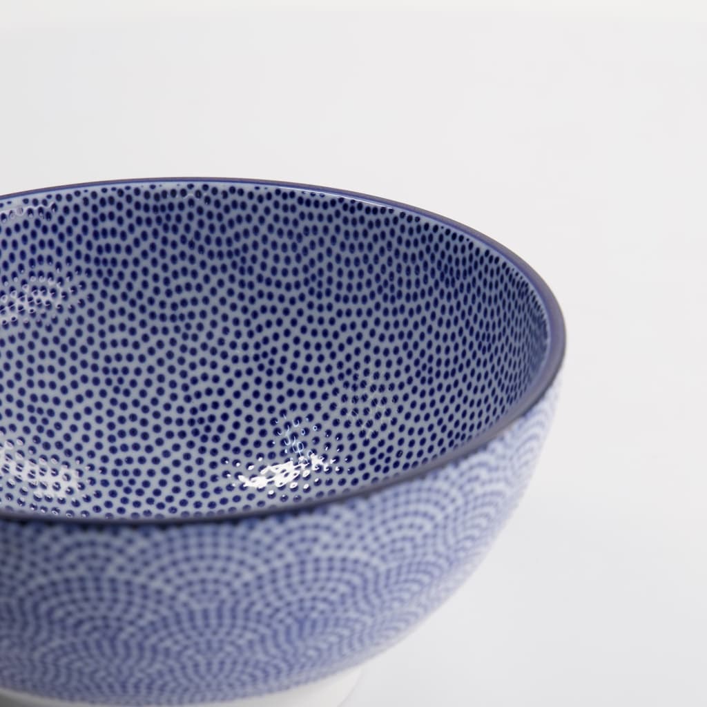 Sanuki Skål, Nippon Blue "dots", 1000ml - Tokyo Design Studio bilde 4