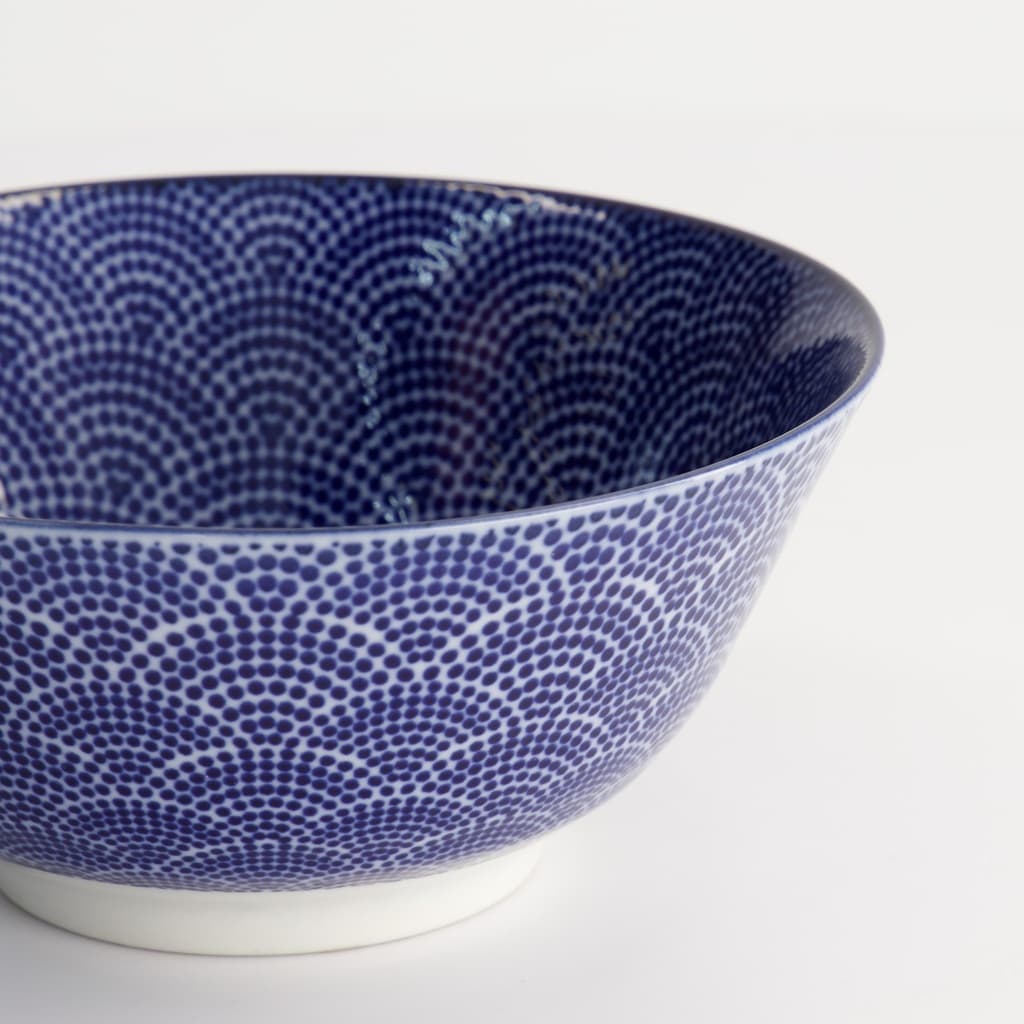 Tayo Skål, Nippon Blue "dots", 500ml - Tokyo Design Studio bilde 4