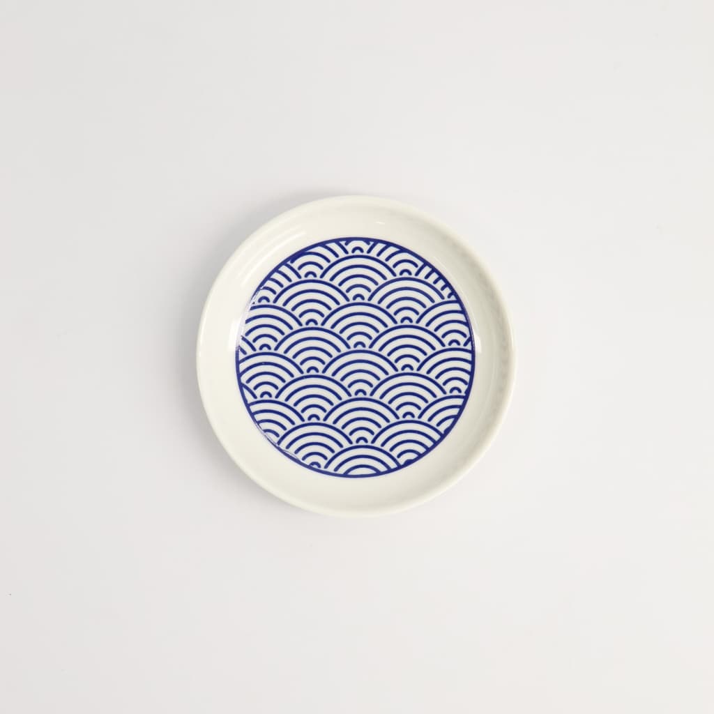 Teskjeholder, Nippon Blue "wave" 9x1.5cm - Tokyo Design Studio bilde 2