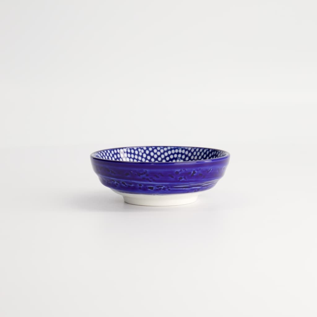 Liten skål, Nippon Blue "dots",9.5x3cm - Tokyo Design Studio bilde 3