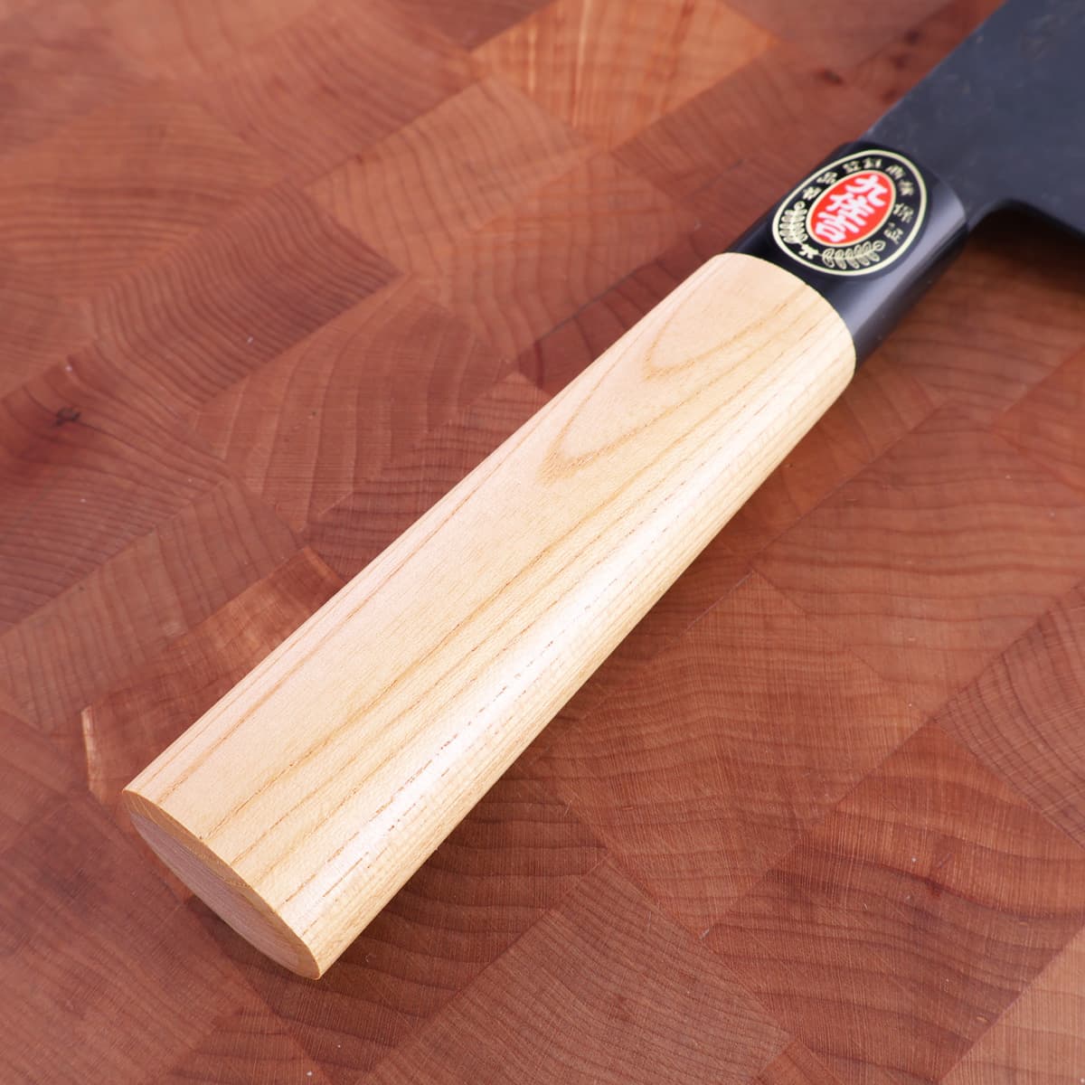 16.5cm Grønnsakskniv (nakiri), Zelkova, SK Stål – Yoshida bilde 3