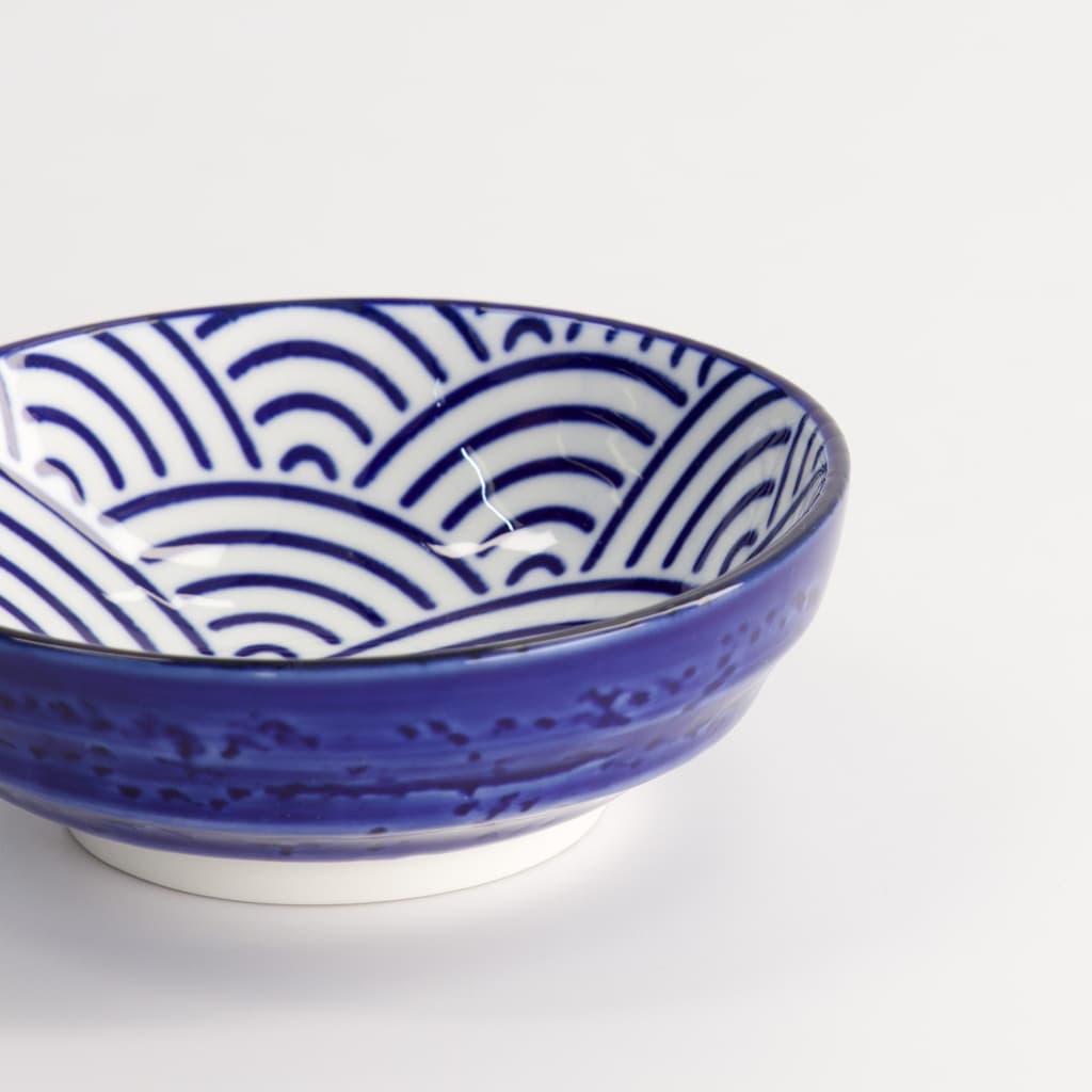 Liten skål, Nippon Blue "wave", 9.5x3cm - Tokyo Design Studio bilde 4