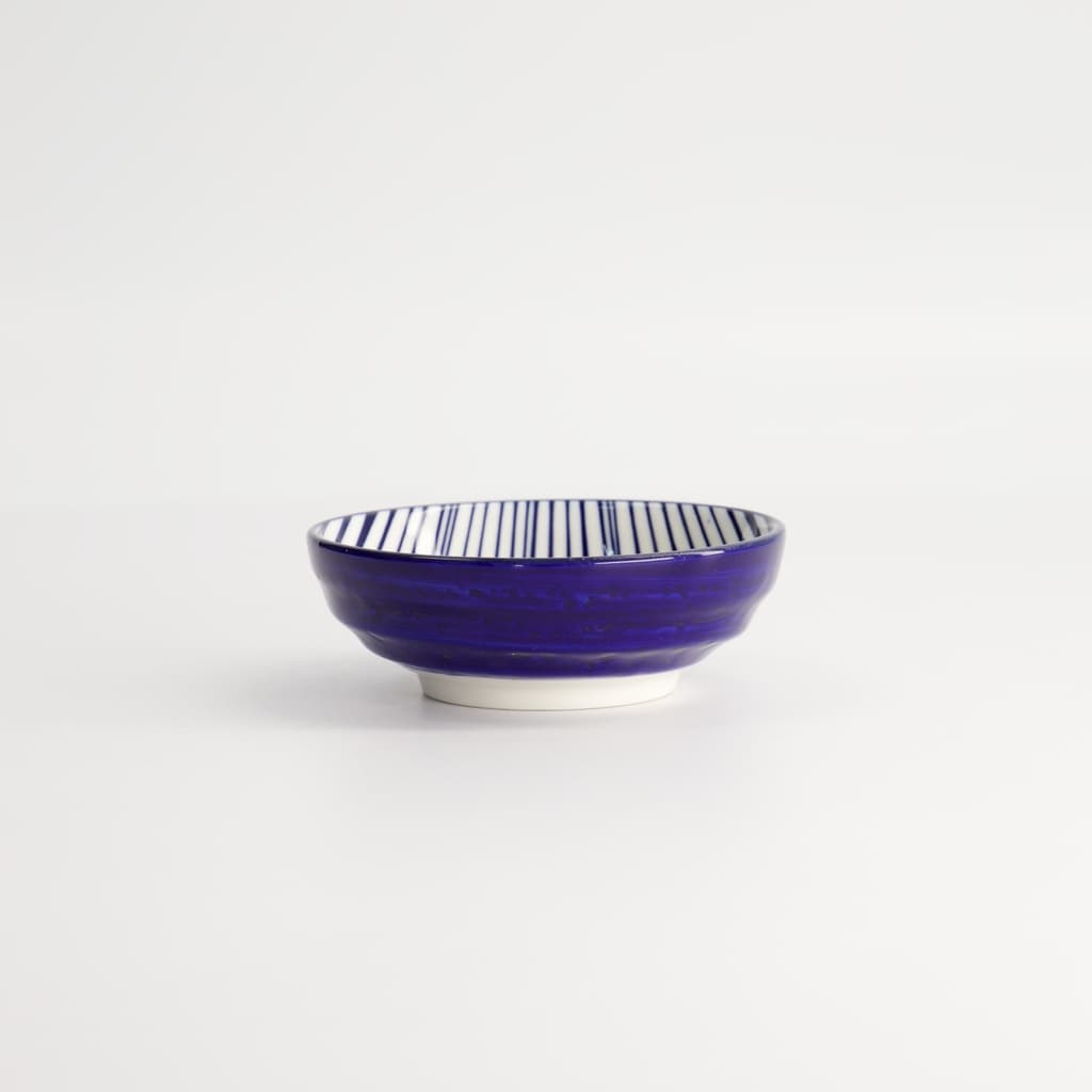 Liten skål, Nippon Blue "line" 9.5x3cm - Tokyo Design Studio bilde 3