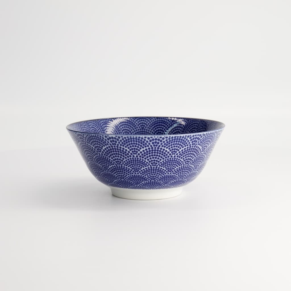 Tayo Skål, Nippon Blue "dots", 500ml - Tokyo Design Studio bilde 3