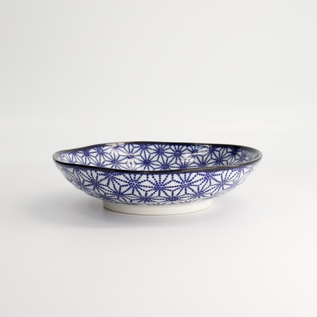 Pastatallerken, Nippon Blue "star", 21x5.2cm - Tokyo Design Studio bilde 3