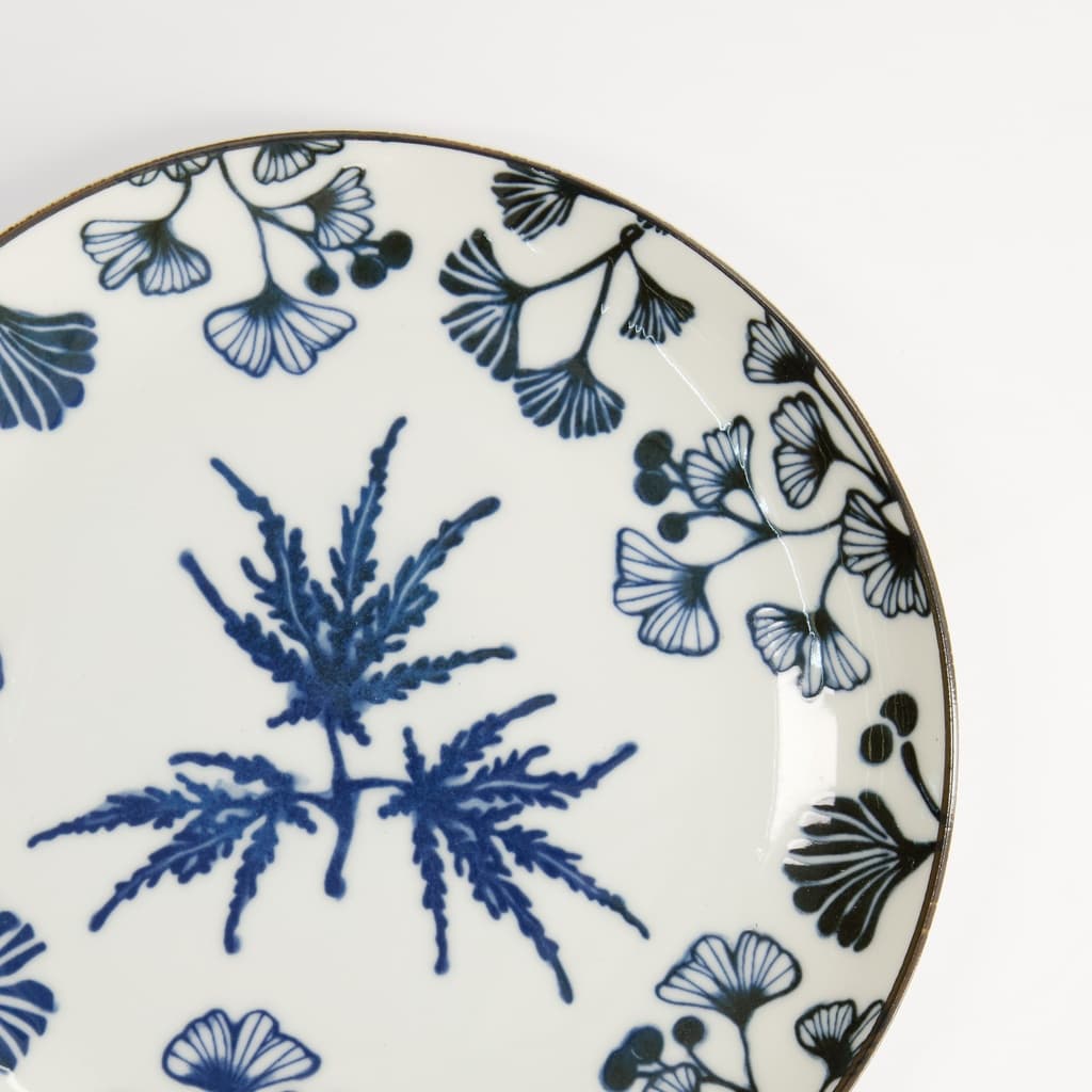 Tallerken, Flora Japonica "maple" 20.6x2.2cm - Tokyo Design Studio bilde 4