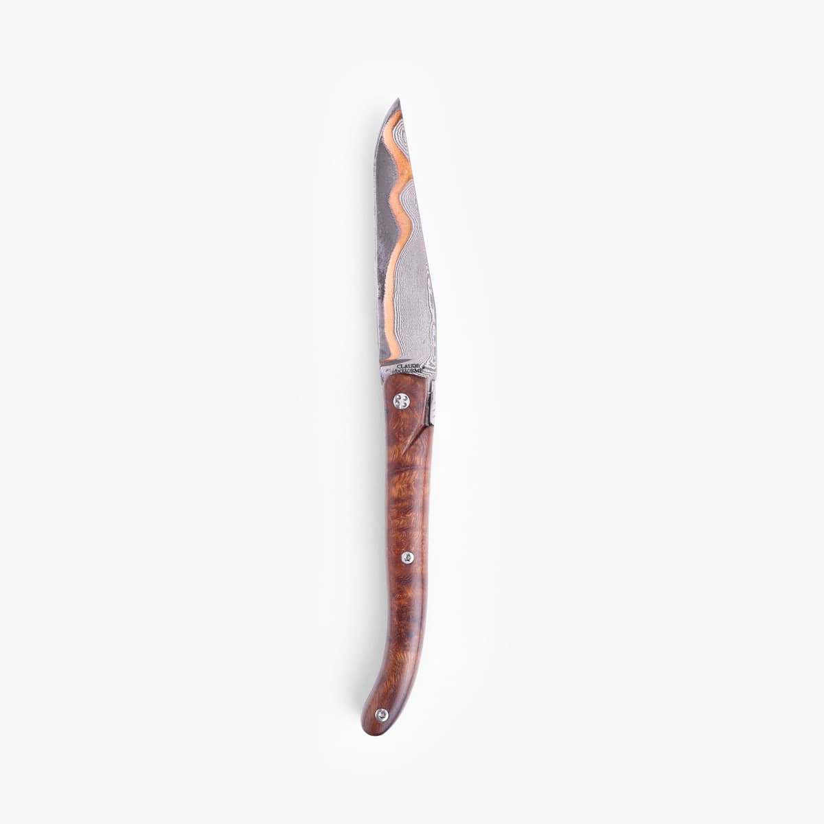 Foldekniv, 12cm, "Ironwood" - Claude Dozorme Laguiole