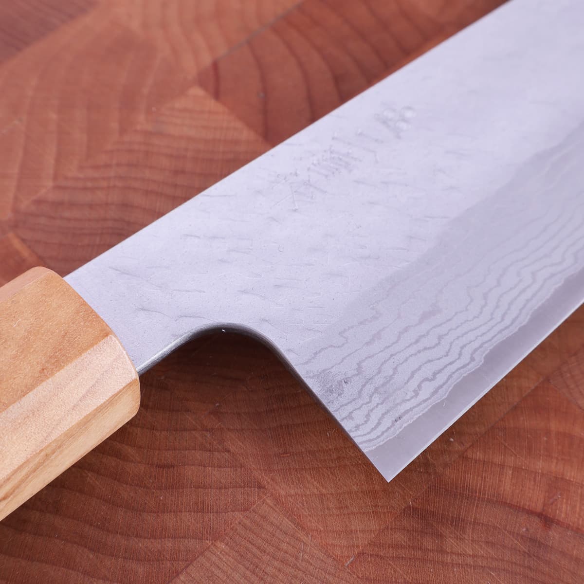 21cm Kokkekniv (gyoto), Vg10 damask/tsuchime - NIGARA HAMONO bilde 2