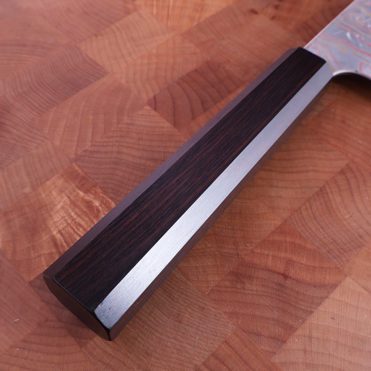 18cm Grønnsakskniv (santoku), Aogami II, Irodori - HATSUKOKORO bilde 3