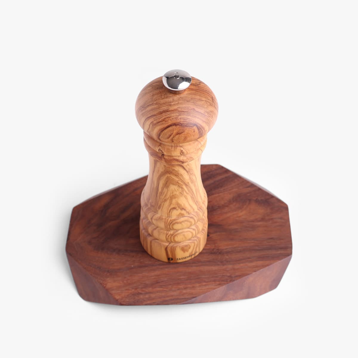 Kvern (tradisjonell), salt, 18cm, oliventre - ZASSENHAUS bilde 3