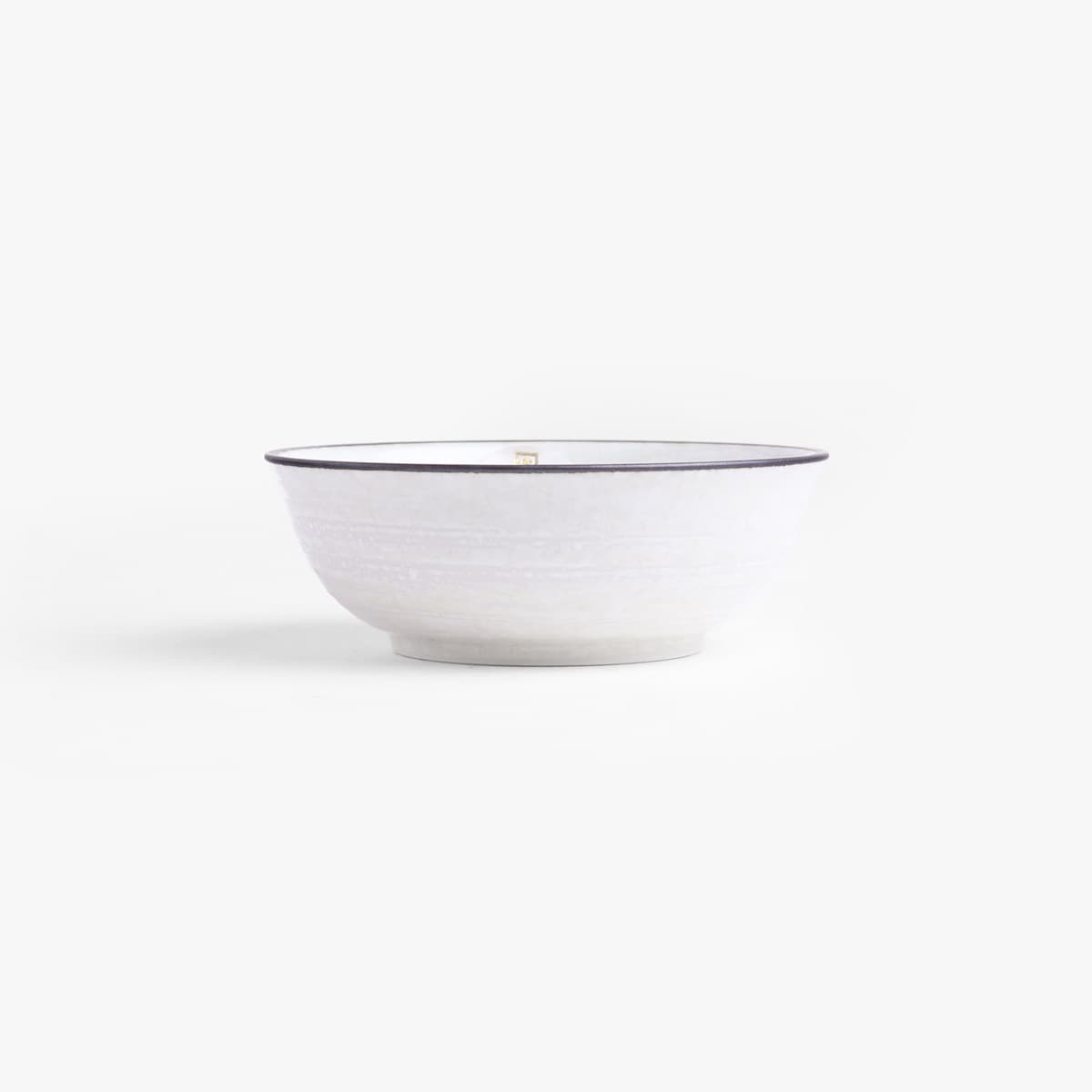 Liten skål, hvit med sort kant - Tokyo design studio bilde 3