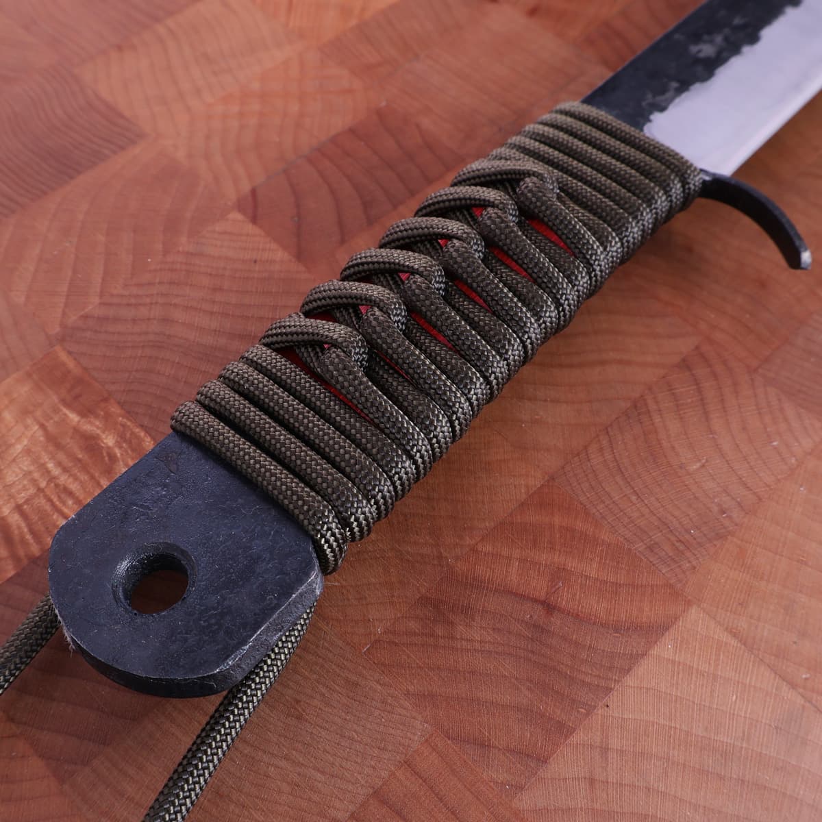 16.5cm Jaktkniv/Turkniv, Karbonstål med slire - Ikeuchi bilde 3