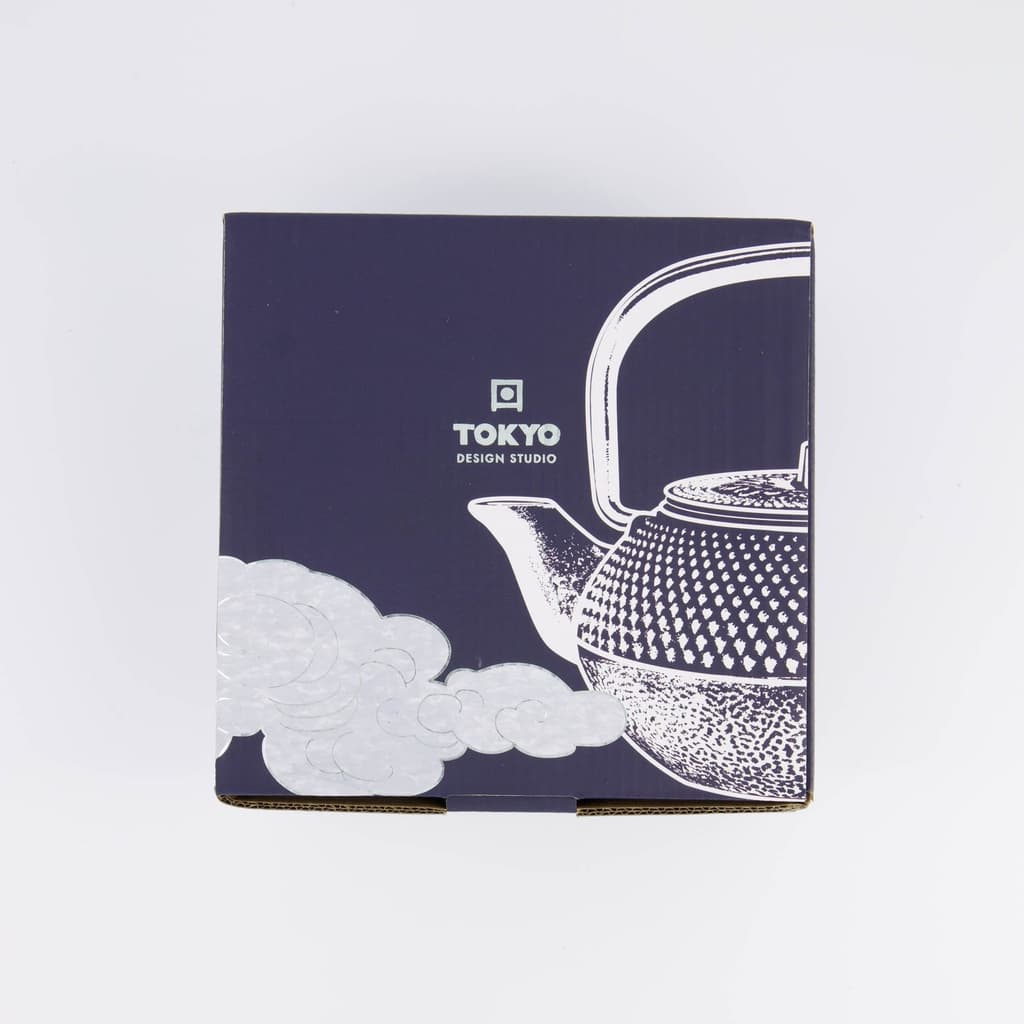 Tekanne 1200ml, Støpejern, Blå bilde 6