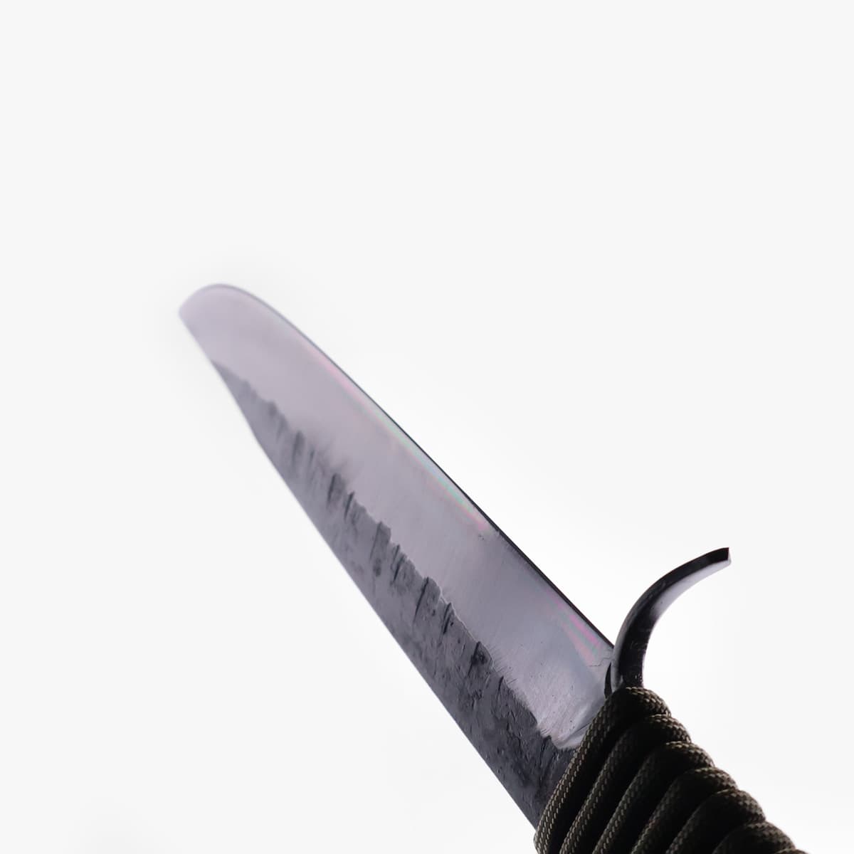 16.5cm Jaktkniv/Turkniv, Karbonstål med slire - Ikeuchi bilde 6