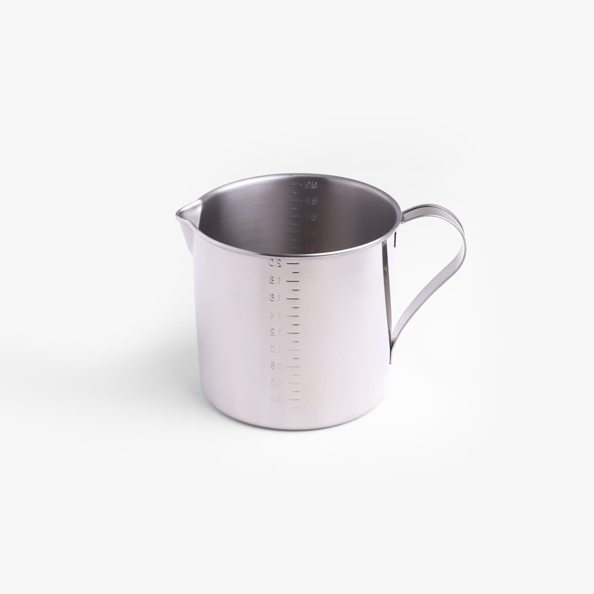 Målebeger med tut, 18-8 stål, 14cm – KOINU