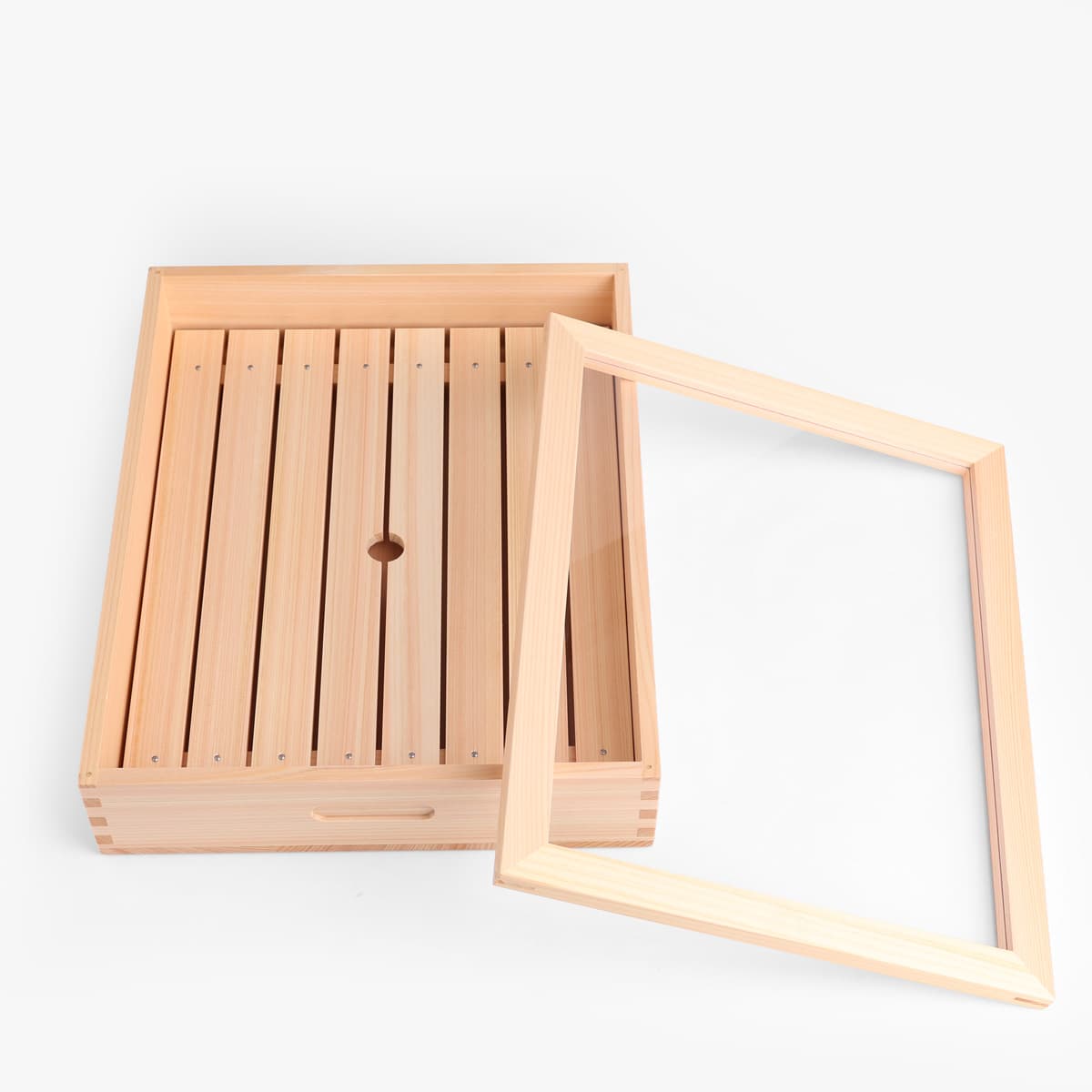 Neta boks, til fremvisning av fisk (34.5×27.5×8cm) bilde 3