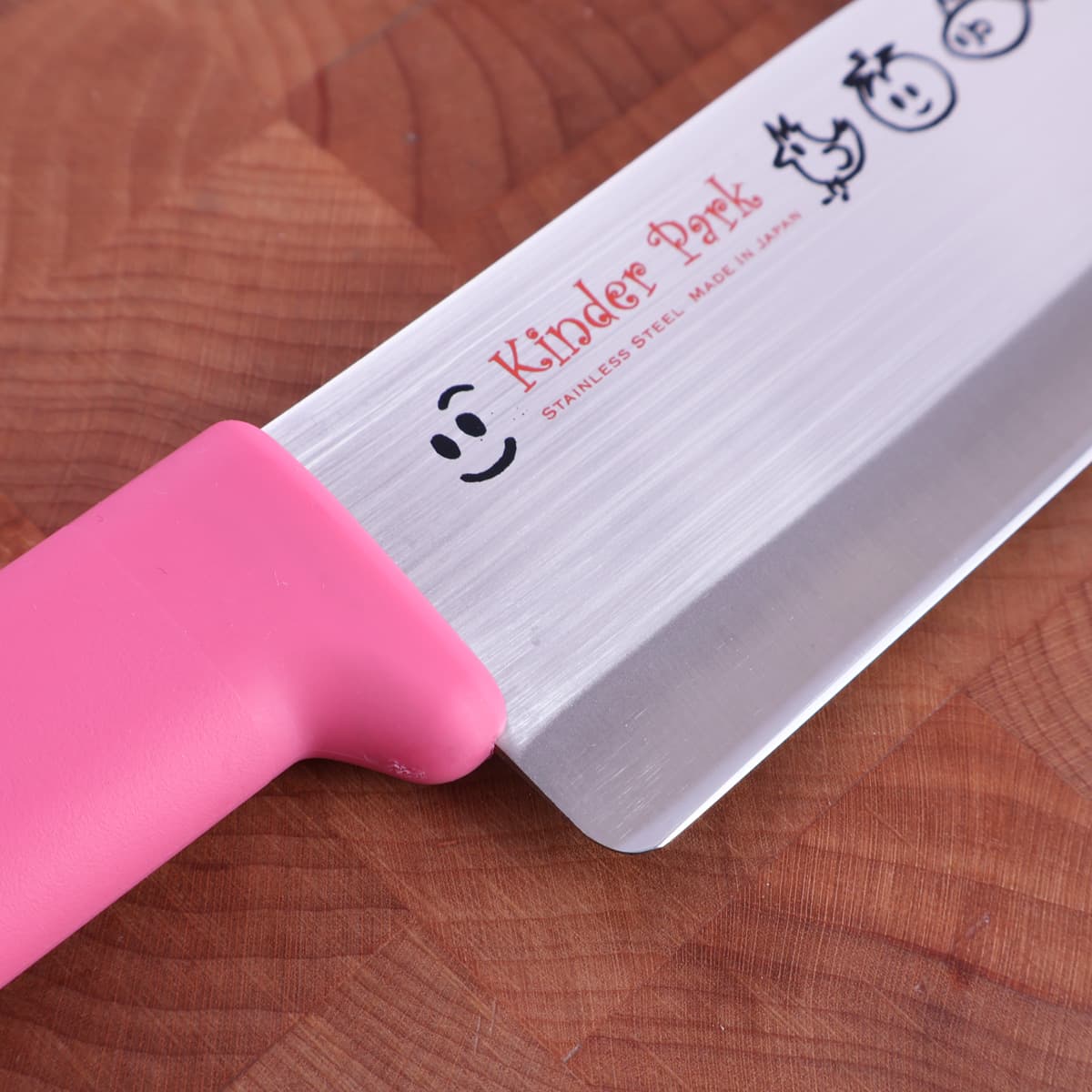 14cm Barnekniv, Molybden Vanadium, Rosa- TOJIRO bilde 2